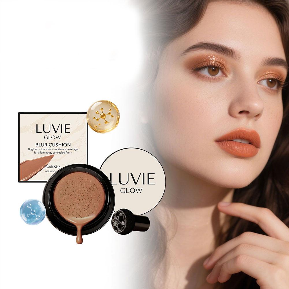 LUVIE GLOW マッシュルームヘッドクッションファンデ - Bb Cushion Korean のレビューと価格