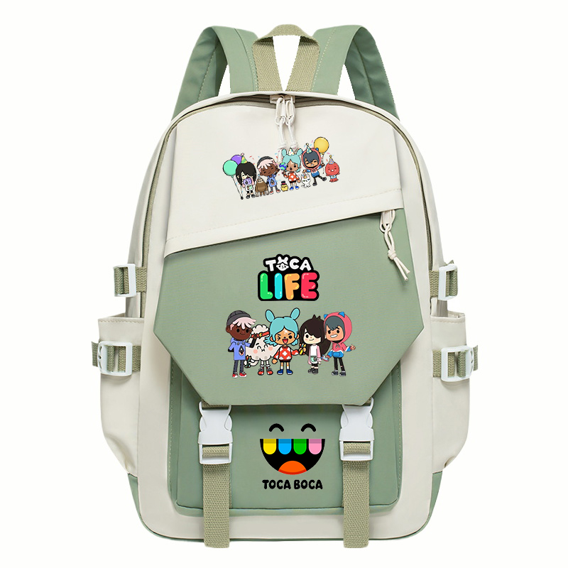 Toca Life World プリントバックパック子供スク - Korean Student Lifestyle のレビューと価格