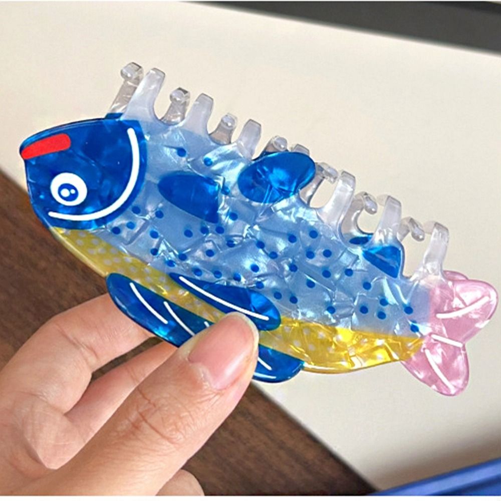 ヘアピン 海の動物 ヘアクリップ 金魚 PVC 海洋生物 魚 - Lifestyle Of Korean のレビューと価格